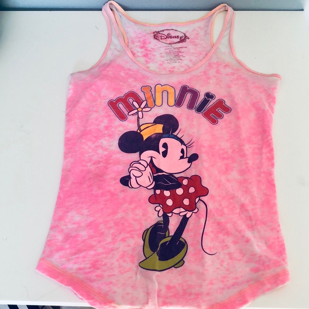 Official Disney Minnie Mouse tank top pink